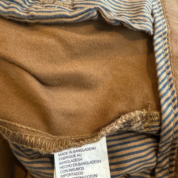 Izod Saltwater Stretch Chino 4 Pocket Pants Men's Brown 34 x 30 NEW With Tags - Picture 6 of 8